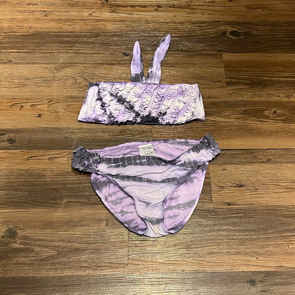 Lucky Brand Tie-Dye Bikini Swimsuit